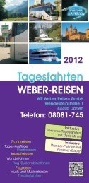 Tagesfahrten-Prospekt 2012 12 Seiten.cdr - Weber Reisen