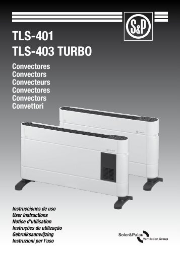 TLS-401 TLS-403 Turbo - Soler & Palau