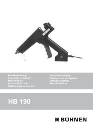 HB 190 EU-Version - BÃ¼hnen GmbH