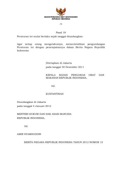 versi PDF - Badan POM