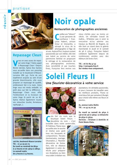 no377 • juin 2008 •magazine municipal d'information