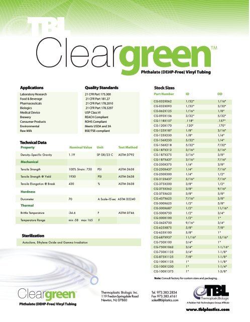ClearGreenâ¢ PDF