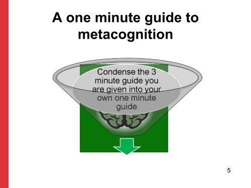 An Introduction to Metacognition - Learning Wales - Welsh ...