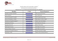 Bibliografia do Mestrado em Engenharia QuÃ­mica - ISEL