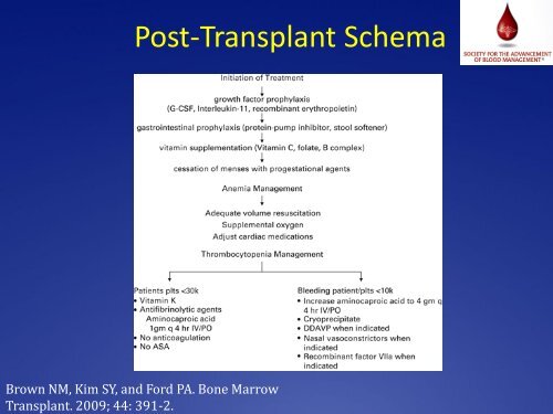 Autologous Stem Cell Transplants in Jehovah's Witness: Series of ...