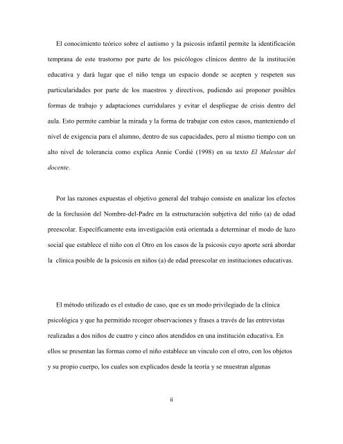 SISTEMA DE POSGRADO MaestrÃ­a en PsicoanÃ¡lisis con menciÃ³n ...