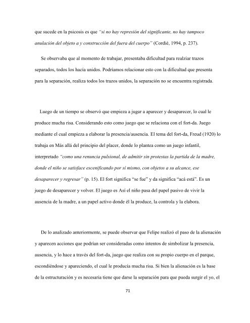 SISTEMA DE POSGRADO MaestrÃ­a en PsicoanÃ¡lisis con menciÃ³n ...