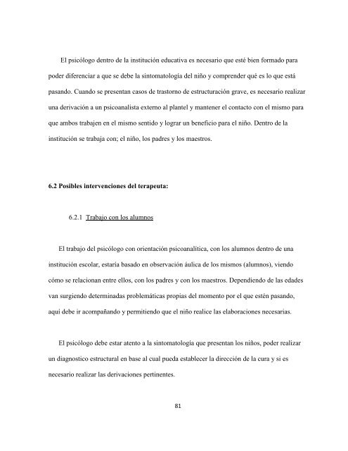 SISTEMA DE POSGRADO MaestrÃ­a en PsicoanÃ¡lisis con menciÃ³n ...