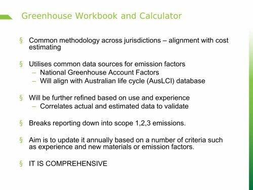 sustainability - Australian Asphalt Pavement Association