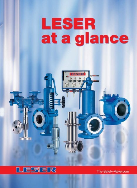leser pilot operated safety valve in stock