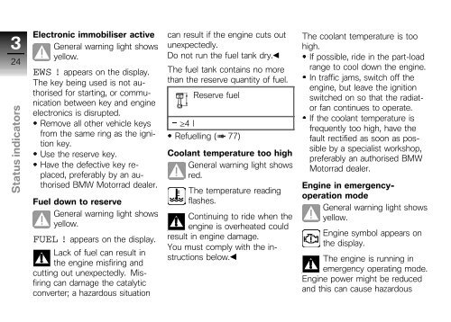 Rider's Manual K 1200 S - K100.biz