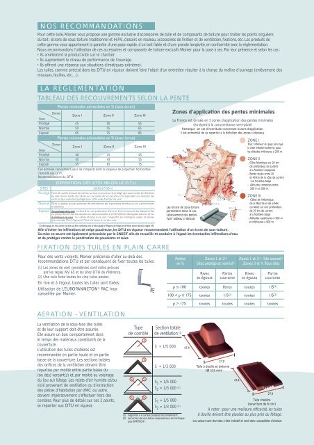 GRANDE VARIABILITE DU PUREAU EMBOITEMENTS PRECIS ...