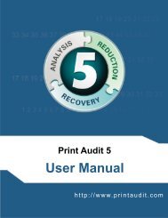 Print Audit 5 Manual