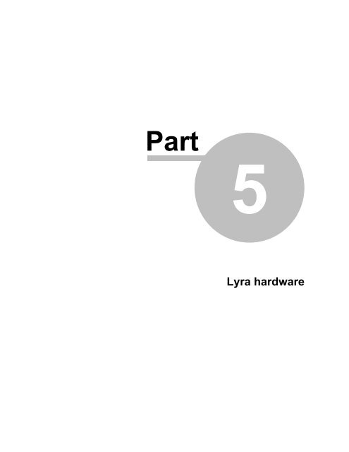 Lyra Operation Manual - Test and Measurement - Prism Sound