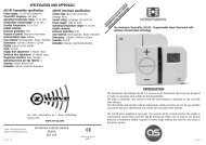 ThermoPlus AS2 RF Installation Guide - Horstmann