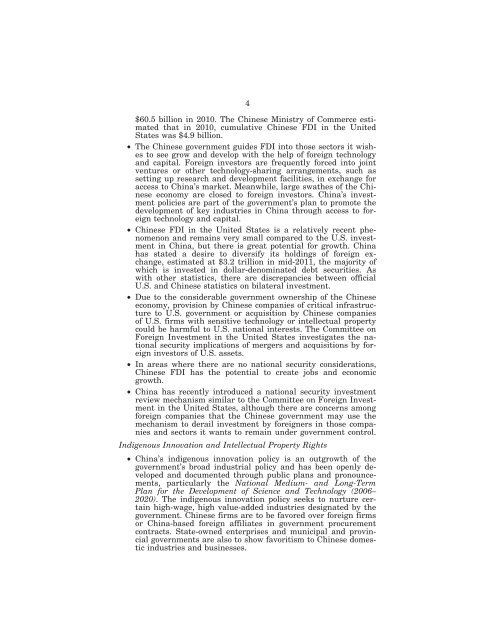 2011 report to congress - U.S.-China Economic and Security Review ...