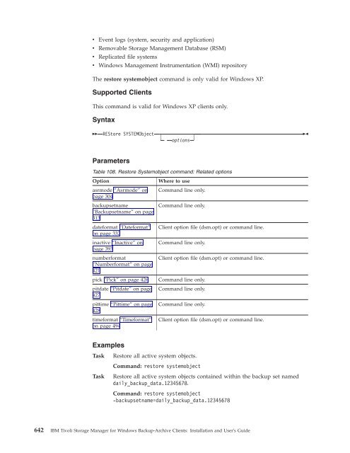 Installation and User's Guide