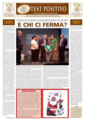 test luglio-dic 2012 internet.pdf - Associazione Nazionale Famiglie ...