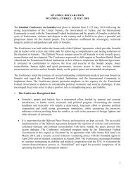 Istanbul Declaration - SomaliTalk.com