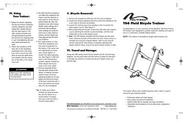 T66 Fluid Bicycle Trainer - Nashbar