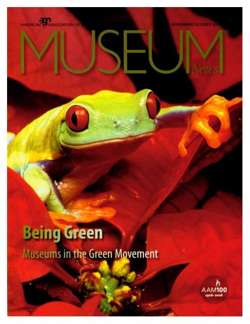 'It's Easy Being Green: Museums and the Green Movement'