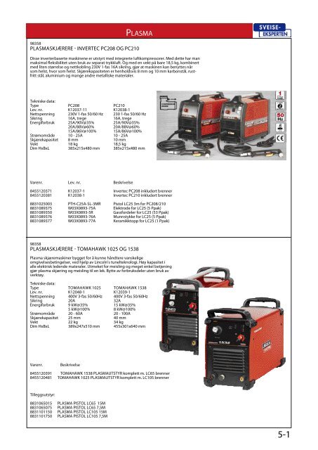 005 Plasma.pdf - Sveiseeksperten