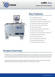 tJRS Opta Key Features Product Overview - Crane Electronics Ltd