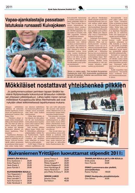 kuivaniemi kesÃ¤lehti 1 heinÃ¤kuu 8.7.2011 - PudasjÃ¤rvi-lehti ja VKK ...