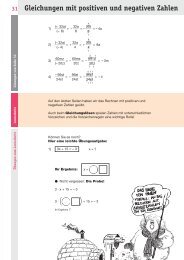 31 Gleichungen mit positiven und negativen Zahlen - LernEs