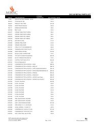 2012 US RETAIL PARTS LIST - Hearth Products Distributing