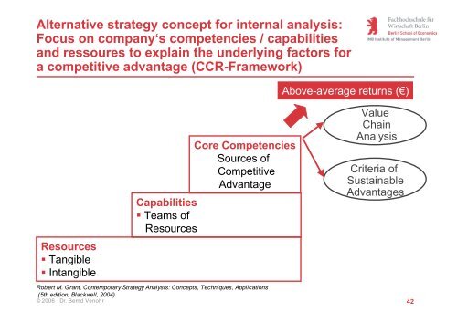 Corporate Strategy Diversification - Prof. Dr. Bernd Venohr