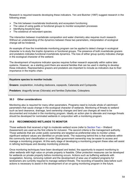 2007 Wetland Inventory for the Eyre Peninsula