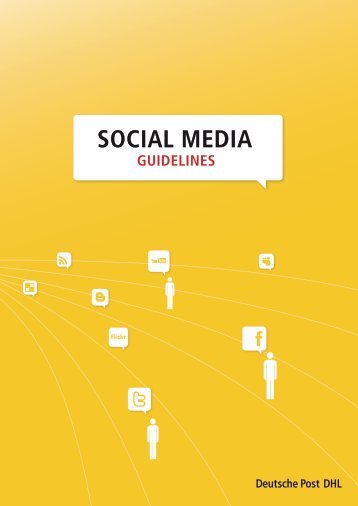 Social Media Guidelines - Deutsche Post DHL