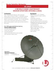 Narda Satellite Networks 0E-593/F