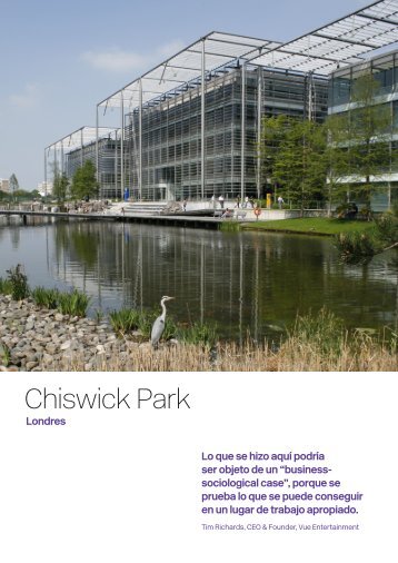 Plan general de Chiswick Park, Londres