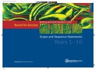 Bound for Success Scope and Sequence Statements