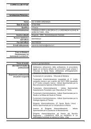 curriculum vitae - Cra