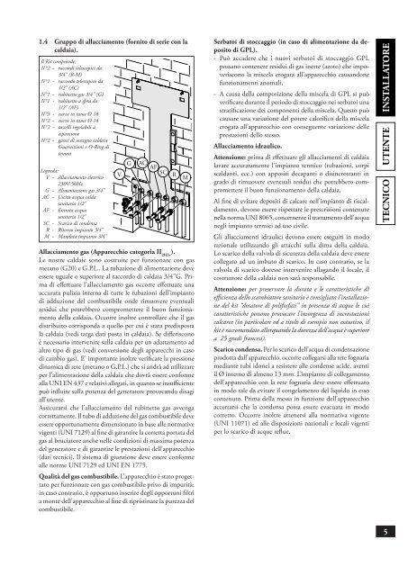 VICTRIX 24 kW - Certificazione energetica edifici