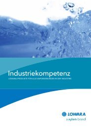 Download Broschüre Industriekompetenz (PDF) - Lowara