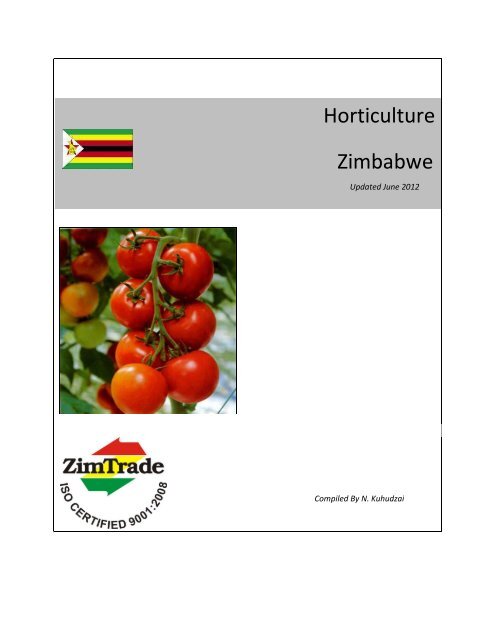 Horticulture Zimbabwe - ZimTrade