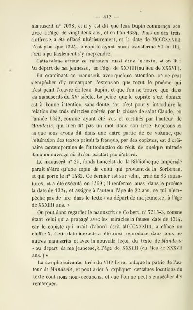 Documents palographiques relatifs l'histoire des ... - Warburg Institute