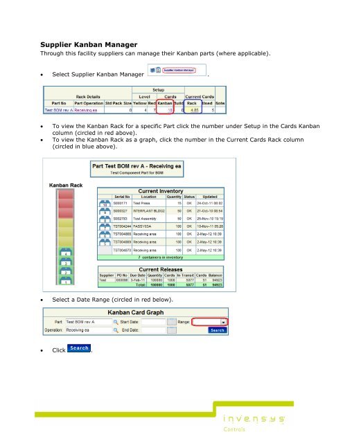 iGlass Supplier User Manual.pdf - Invensys Controls