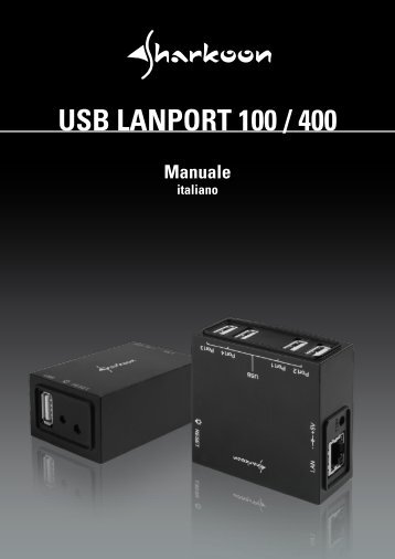 USB LANPORT 100 / 400 - Sharkoon