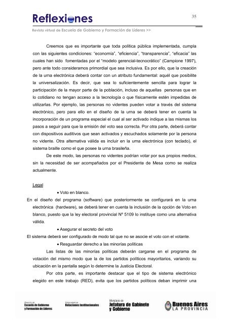 Revista virtual de Escuela de Gobierno y FormaciÃ³n de LÃ­deres >>
