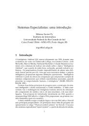 Sistemas Especialistas: uma introduÃ§Ã£o