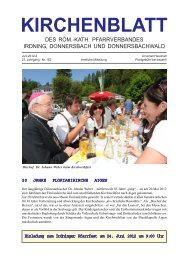 Kirchenblatt 2007-2 - Pfarrverband Irdning