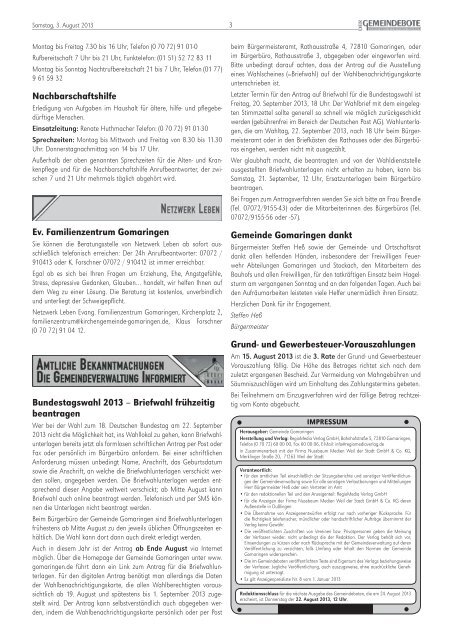 Gomaringen 03.08.13.pdf - Gomaringer Verlag