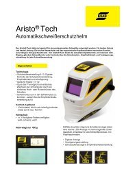 Aristo Tech Helme - ESAB