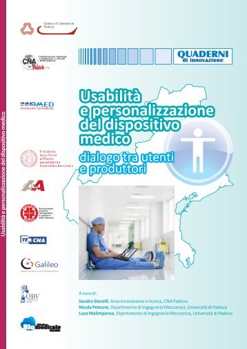 Usabilità e personalizzazione del dispositivo medico ... - Innovazione