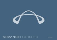 User manual LIGHTNESS - Advance